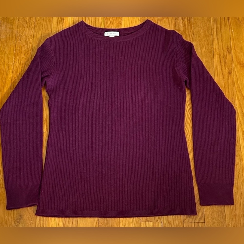 Like New Garnet Hill Cashmere Sweater - SZ S